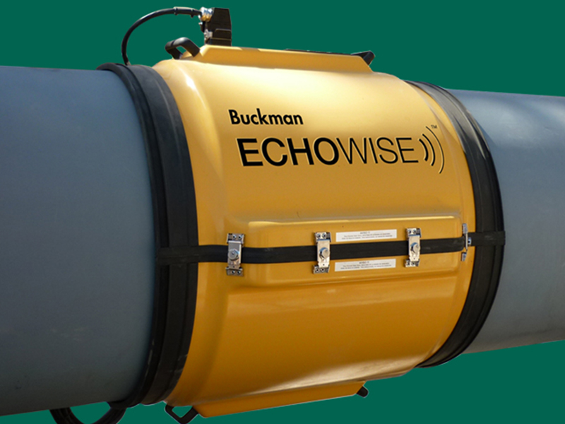 Echowise wrap on pipe